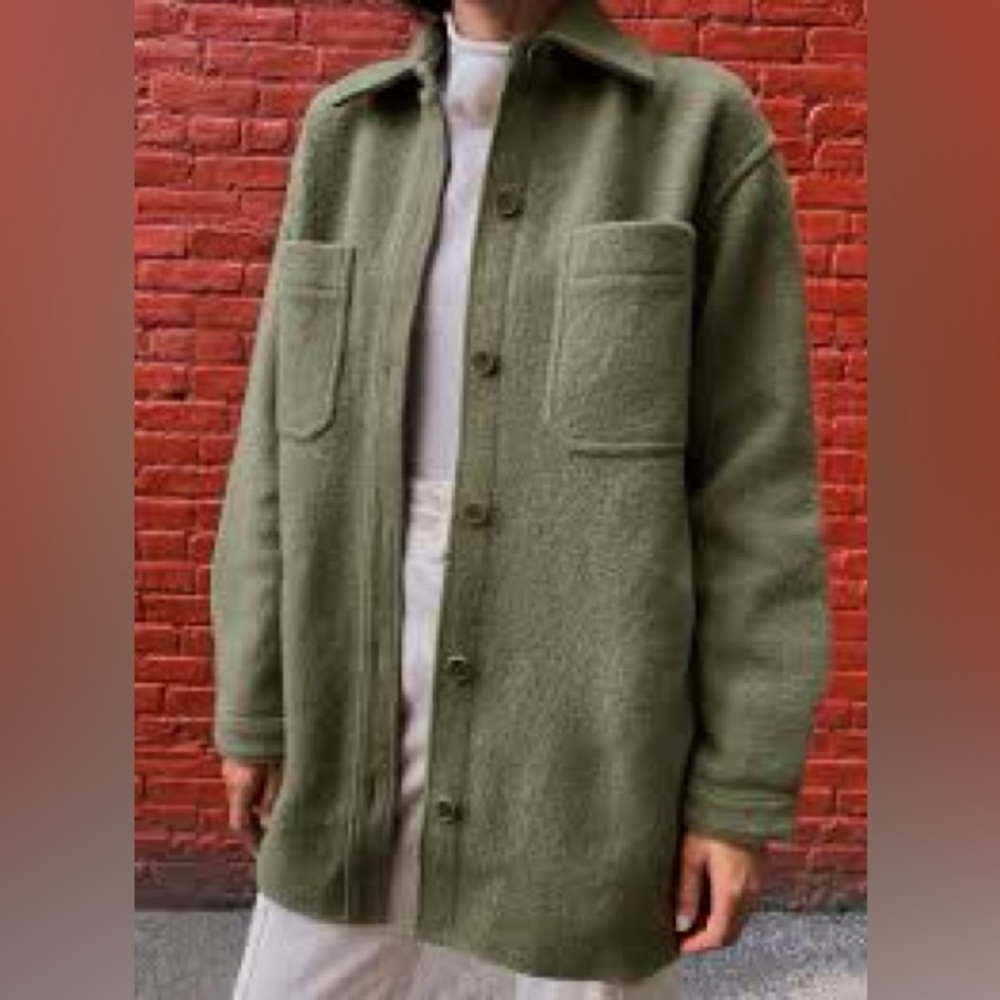 Aritzia Wilfred Free Beam Shirt Jacket - Birch